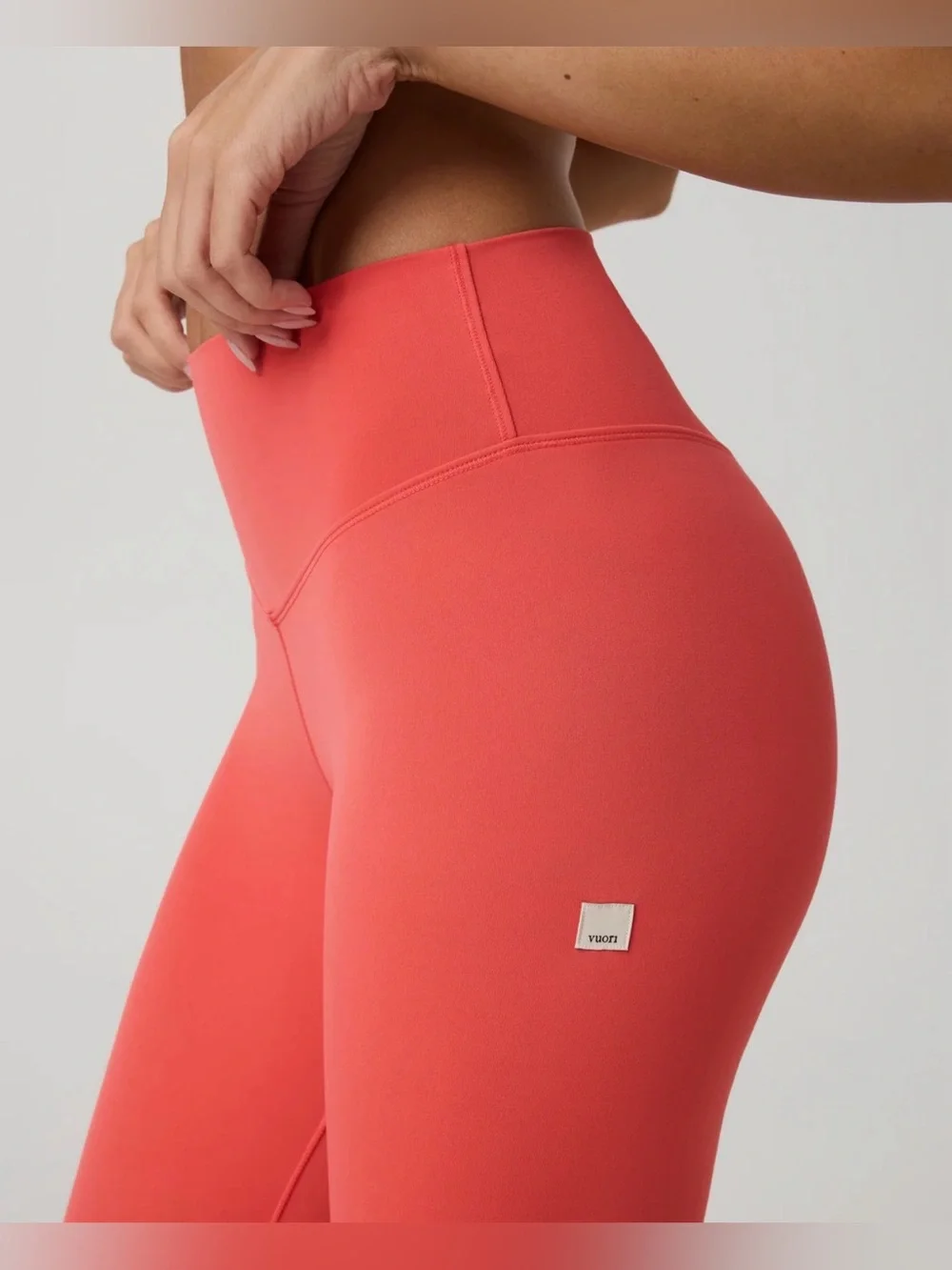 Vuori AllTheForm Legging Bright Coral M
